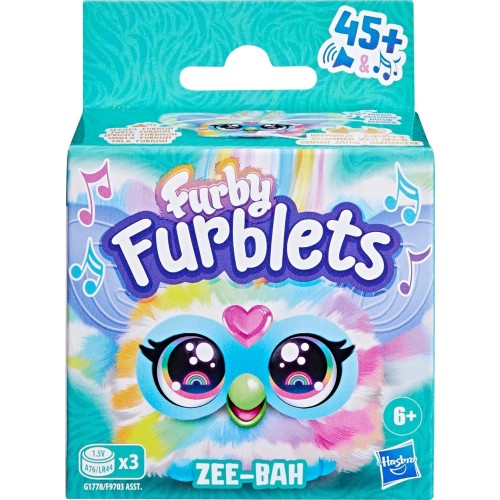 Hasbro Furby Furblets - Series 4 Collectible - Zee-Bah  Mini F9703 / G1778 5010996304025