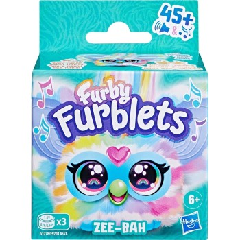 Hasbro Furby Furblets - Series 4 Collectible - Zee-Bah  Mini F9703 / G1778 5010996304025