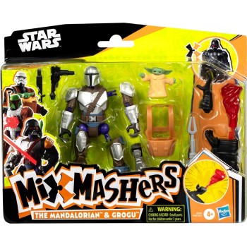 Hasbro star wars mixmashers the mandalorian and grogu customise mix-and-match delu F9481 / G0300 5010996247964