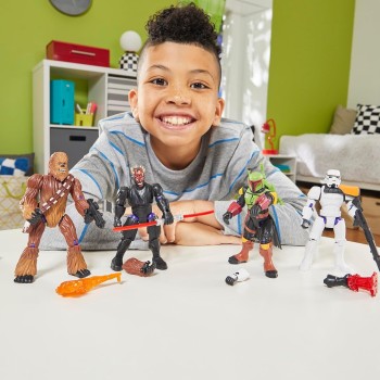 Hasbro star wars mixmashers boba fett custom mix-and-match action figure and F9479 / G0296 5010996247889