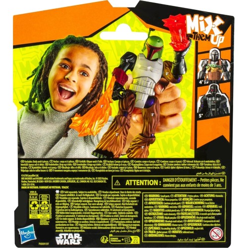 Hasbro star wars mixmashers boba fett custom mix-and-match action figure and F9479 / G0296 5010996247889