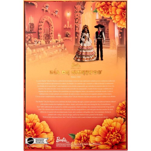Mattel Barbie Ken - Συλλεκτική Κούκλα Ken Dia De Muertos 2025 JBJ06 194735260706