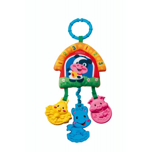 Mattel Κρεμαστά Καροτσιού Φορητή Μουσική Φάρμα M4042 027084582413