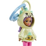 Mattel Polly Pocket Friend Clip Doll, 3-Inch Doll With Keychain Clip And Themed Fashion Hoodie, Travel Toys HKV98 / JBJ95 194735