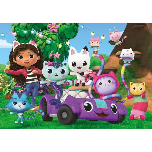 Clementoni Children's Super Color Dreamworks Gabbys Dollhouse 104 pcs 1210-25034 8005125250349