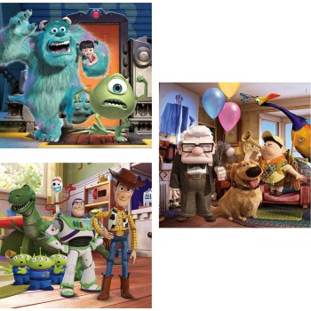 Clementoni Disney Children's Super Color Pixar 3x48 pcs 1200-25065 8005125250653
