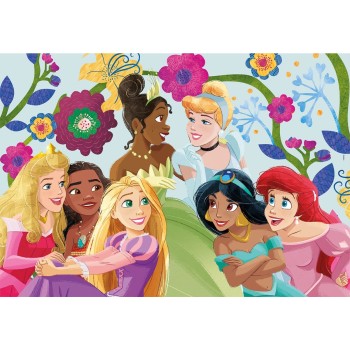 Clementoni παιδικό παζλ super color disney princess 2x60 τμχ 1200-24824 8005125248247