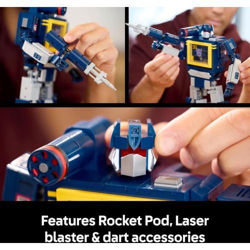 LEGO Icons Transformers: Soundwave SET Για Ενήλικες - Κιτ Μοντέλου 10358 5702017829173