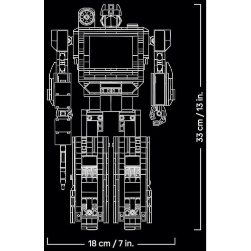 LEGO Icons Transformers: Soundwave SET Για Ενήλικες - Κιτ Μοντέλου 10358 5702017829173