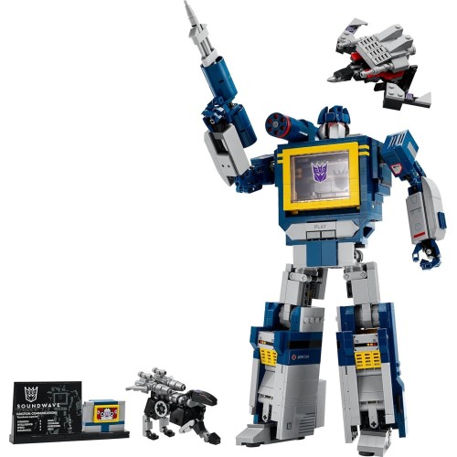 LEGO Icons Transformers: Soundwave SET Για Ενήλικες - Κιτ Μοντέλου 10358 5702017829173