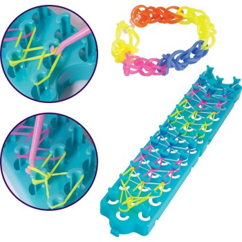 As company As Plexi Flexi Love Loom With 800 Tires and 30 Accessories for Ages 5+ 1080-25574 5203068255749