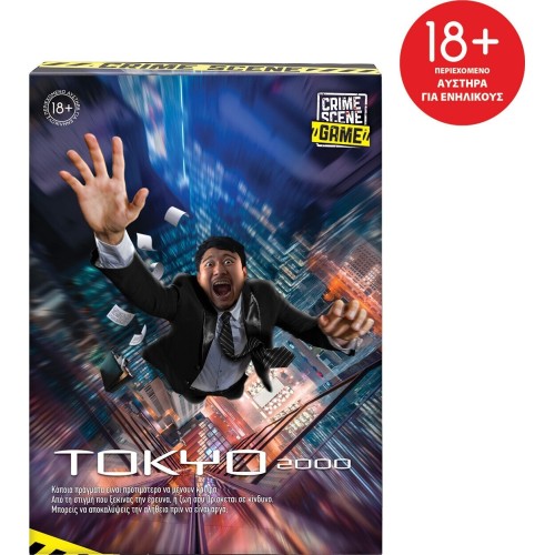 As company As Table Play Crime Scene Tokyo 2000 for Ages 18+ and 1+ Players 1040-21710 5203068217105