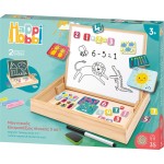 As company Happihobbi Magnet Wooden Wooden Magnetic Table 2 -sided Table With 35 Educational Magnets for 1029-64086 520306864086