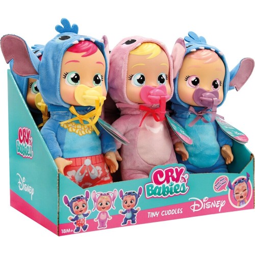As company Disney Stitch Cry Babies Tiny Cuddles Stitch Interactive Doll Crying With True Tears 4104-92329 8421134925540