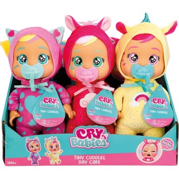 As company Cry Babies Tiny Cuddles Day Interactive Doll Crying With True Tears 4104-92029 8421134923836