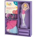 As company Happihobbi Magnet Sweet Ballerina Dress-up 35 Educational Wooden Magnets for 3+ Years 1029-64084 5203068640842