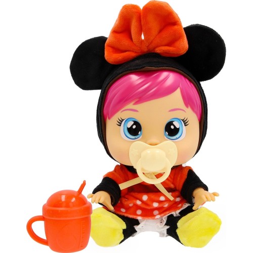 As company Disney Minnie Mouse cry babies κλαψουλίνια αγαπουλίνια - διαδραστική κούκλα κλαίει με αληθινά δάκρυα 4104-92736 84211