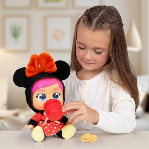As company Disney Minnie Mouse cry babies κλαψουλίνια αγαπουλίνια - διαδραστική κούκλα κλαίει με αληθινά δάκρυα 4104-92736 84211