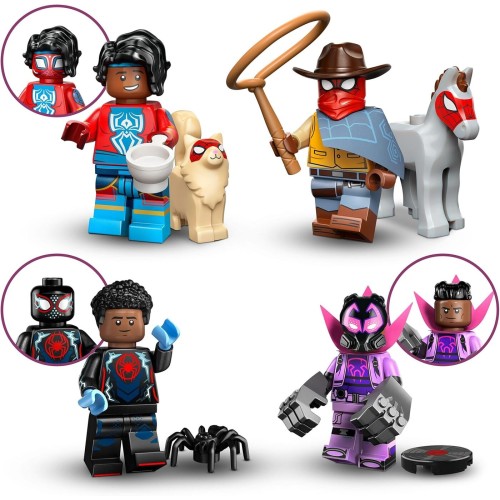 Spiderman LEGO Minifigures Spider-Man Across The Spider Web 71050 5702017816692