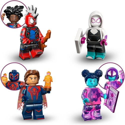 Spiderman LEGO Minifigures Spider-Man Across The Spider Web 71050 5702017816692