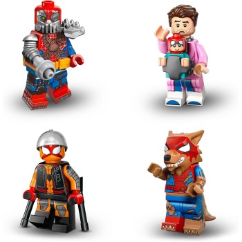 Spiderman LEGO Minifigures Spider-Man Across The Spider Web 71050 5702017816692
