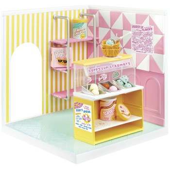 MGA Entertainment MGAs Miniverse - Spaces Starter Pack- Ice Cream 566212-EUC 035051566212