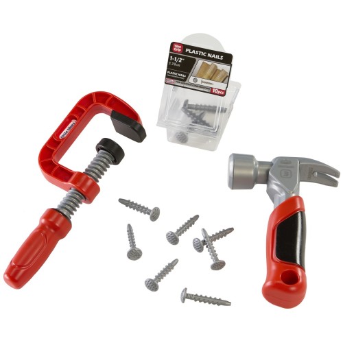 Little Tikes Creative construction hammer/nail set 643248-EUC 050743643248