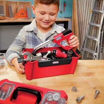 Little Tikes Creative construction tool box set 643262-EUC 050743643262