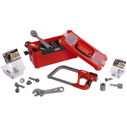 Little Tikes Creative construction tool box set 643262-EUC 050743643262