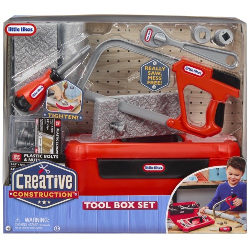LITTLE TIKES Creative Construction σετ Εργαλειοθήκη 643262-EUC 050743643262
