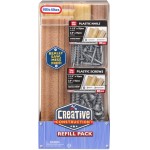 LITTLE TIKES Creative Construction σετ ΥΛΙΚΩΝ ΞΥΛΟ-ΚΑΡΦΙΑ-ΒΙΔΕΣ 643927-EUC 050743643927