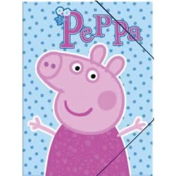 Diakakis imports Φάκελος Με Λάστιχο Peppa Pig 0482221 5205698193897