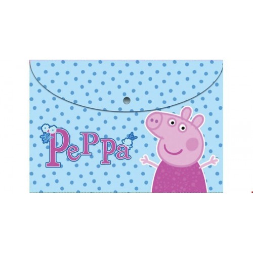 Diakakis imports Φάκελος Κουμπί Α4 Peppa Pig 0481937 5205698197970