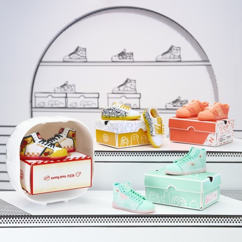 MGA Entertainment Miniverse - ΜΑΚΕ ΙΤ μίνι sneakers ASST. PDQ 546955-EUC 035051546955