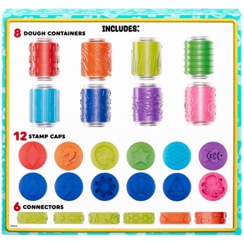 MGA Entertainment Wonder Factory Never Dry Mega Set of Modelling Dough 595137-EUC 035051595137