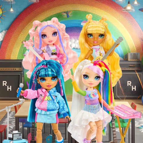 MGA Entertainment Rainbow High Jr High Rock Band 565659-EUC | Toys-shop.gr