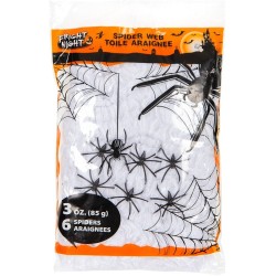 fun world 85g Spider web With Spiders 21865 5212054706714