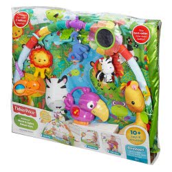 Mattel Deluxe Γυμναστήριο Rainforest Με Φώτα Και Μουσική DFP08 887961178197