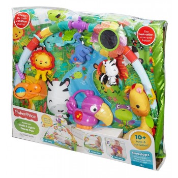 Mattel Deluxe Γυμναστήριο Rainforest Με Φώτα Και Μουσική DFP08 887961178197