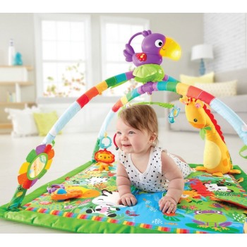 Mattel Deluxe Γυμναστήριο Rainforest Με Φώτα Και Μουσική DFP08 887961178197