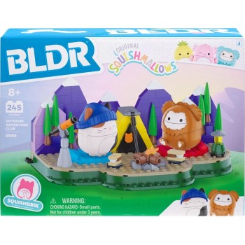 Jazwares Bldr - Squishmallows Deluxe Σετ Κατασκευής Camping JWBL0050 191726759911
