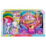 Mattel Barbie Άμαξα Ουράνιο Τόξο Με Κούκλα DPY38 887961328776