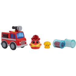 MGA Entertainment Dohkins Fire Truck & Firefighter 123064-EUC 035051123064