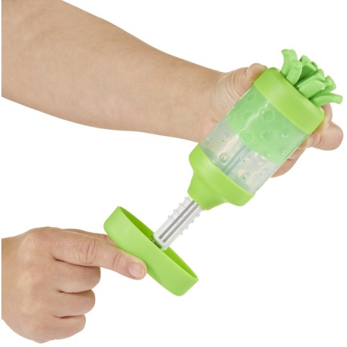 MGA Entertainment Wonder Factory Never Dry Dough Extruder - Green 532248-EUC 035051532248