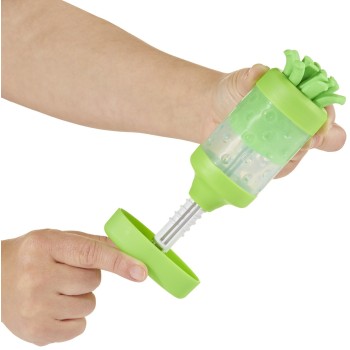 MGA Entertainment Wonder Factory Never Dry Dough Extruder - Green 532248-EUC 035051532248