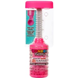 MGA Entertainment Wonder Factory Never Dry Dough Extruder - Pink 532255-EUC 035051532255
