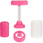 MGA Entertainment Wonder Factory Never Dry Dough Extruder - Pink 532255-EUC 035051532255