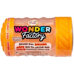 MGA Entertainment Wonder Factory Never Dry Dough Singles - Orange 595120 / 2 035051595083