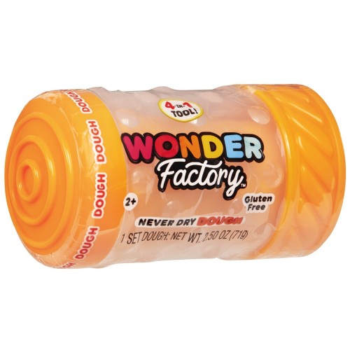 MGA Entertainment Wonder Factory Never Dry Dough Singles - Orange 595120 / 2 035051595083