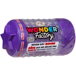 MGA Entertainment Wonder Factory Never Dry Dough Singles - Purple 595120 / 4 035051595038